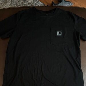 CarharttWoman’s  Black Short Sleeve Tee with Pocket